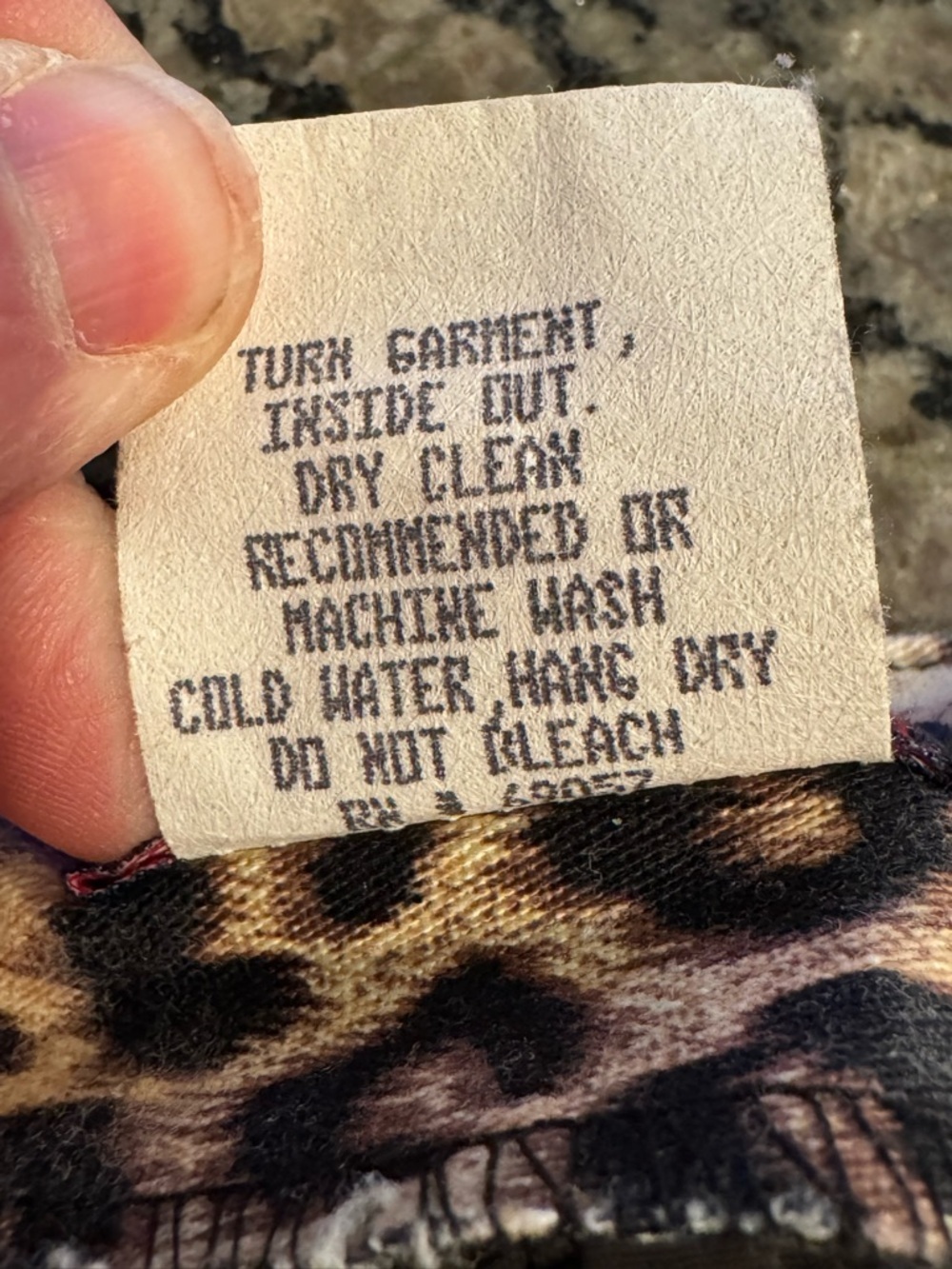 Vintage Cheetah Print Jeans Kids Size 6 Made USA Retro Y2K Animal Print Denim - Picture 5 of 5